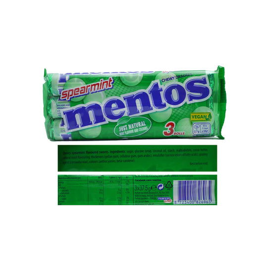 MENTOS SPEARMINT 3PACK