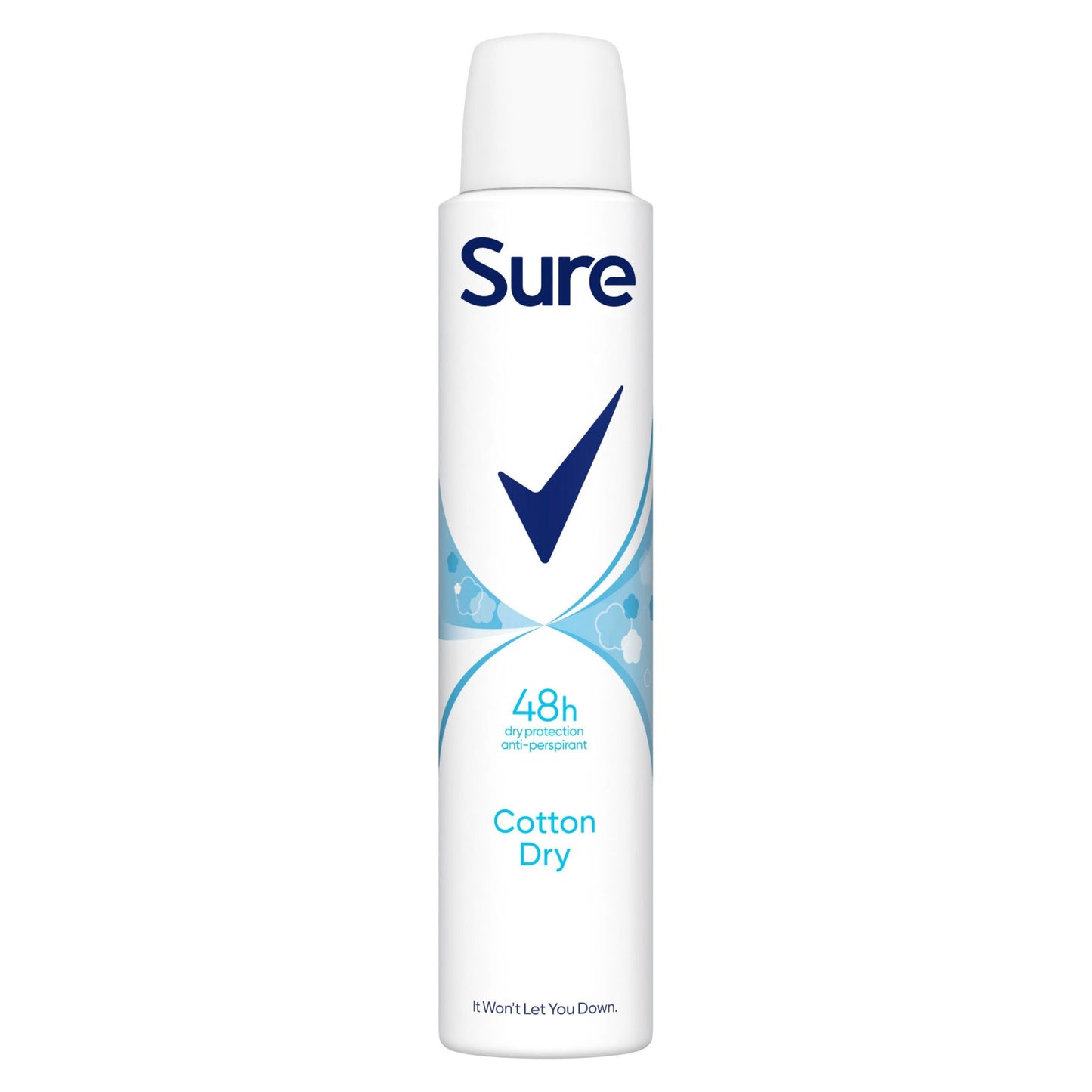 SURE A/P DEODORANT COTTON DRY 200ML.