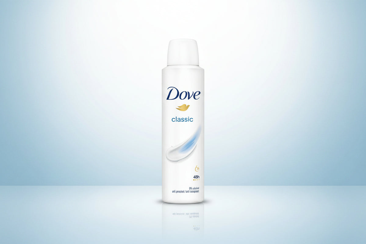 DOVE A/P DEODORANT CLASSIC WOMEN 150ML.