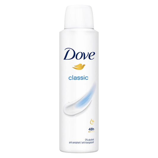 DOVE A/P DEODORANT CLASSIC WOMEN 150ML.