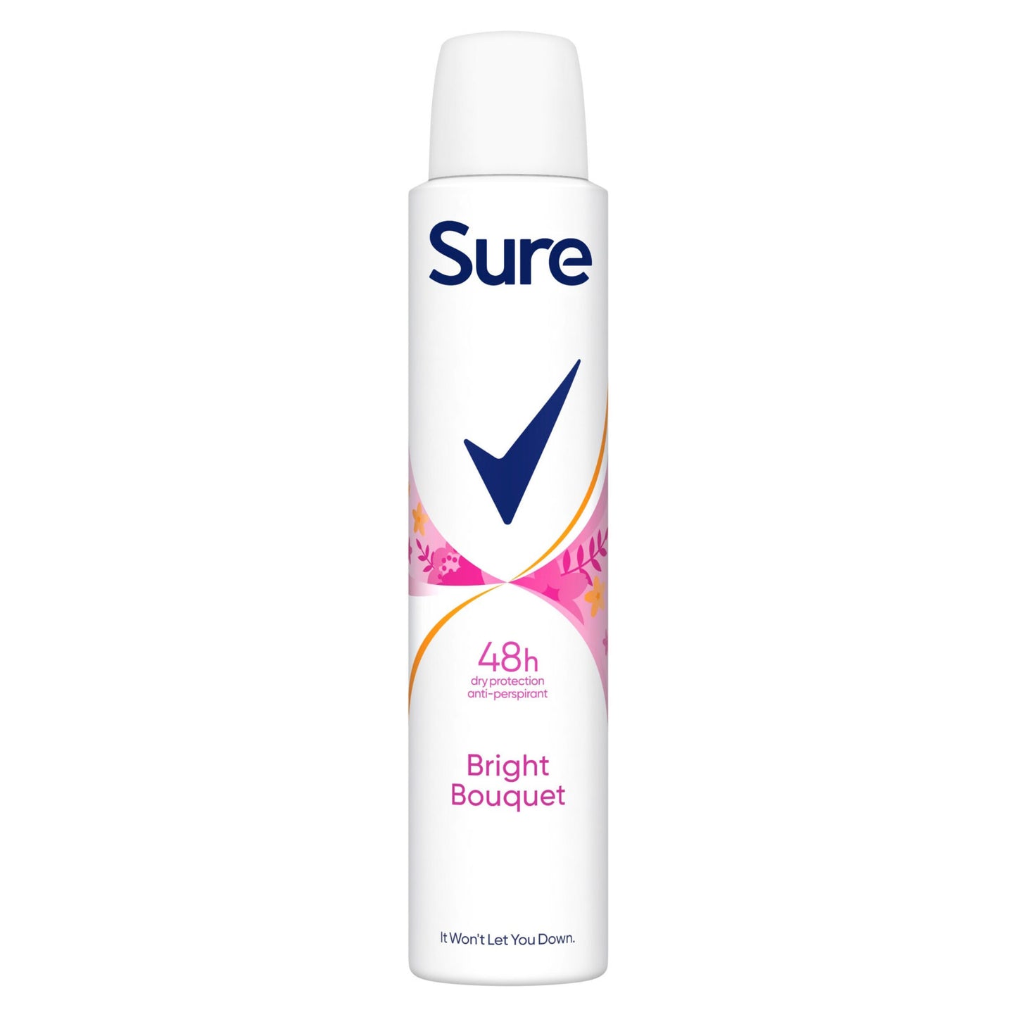 SURE A/P DEODORANT BRIGHT BOUQUET 200ML.