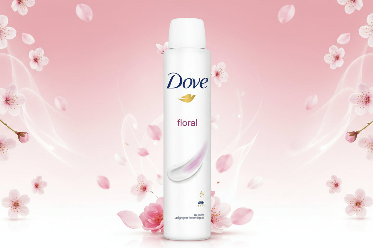 DOVE A/P DEODORANT FLORAL WOMAN 200ML.