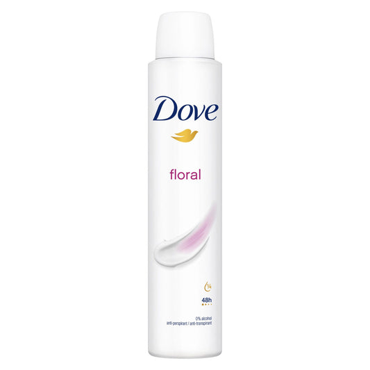 DOVE A/P DEODORANT FLORAL WOMAN 200ML.