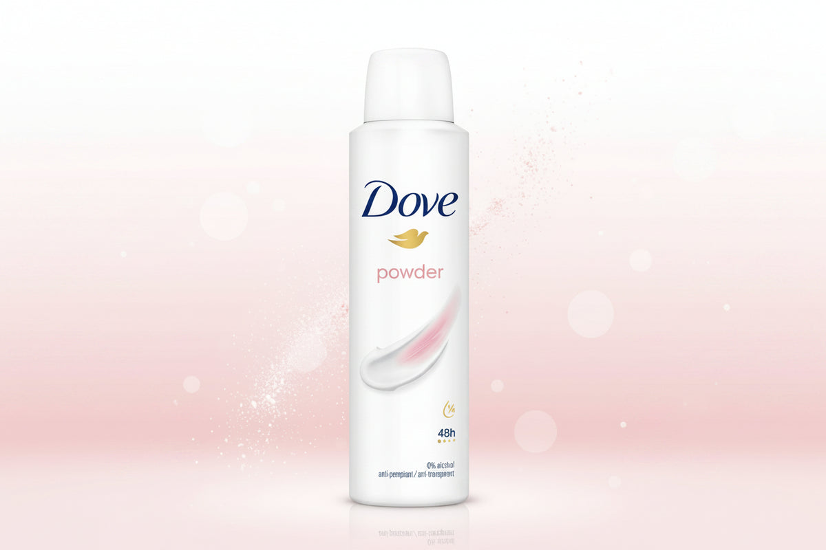 DOVE A/P DEODORANT POWDER WOMEN 150ML.