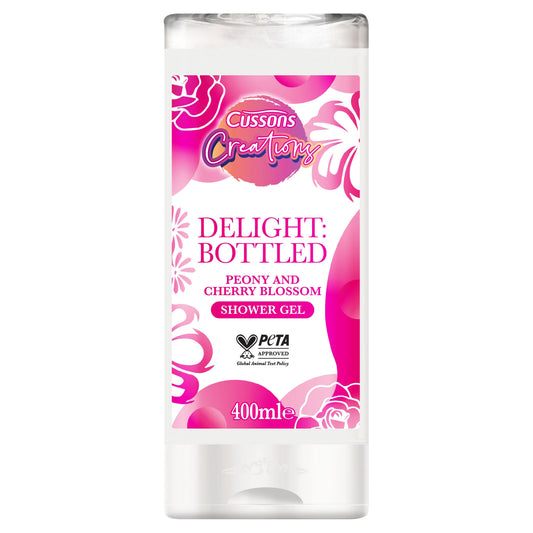 CUSSONS CREATIONS SHOWER GEL DELIGHT 400ML.