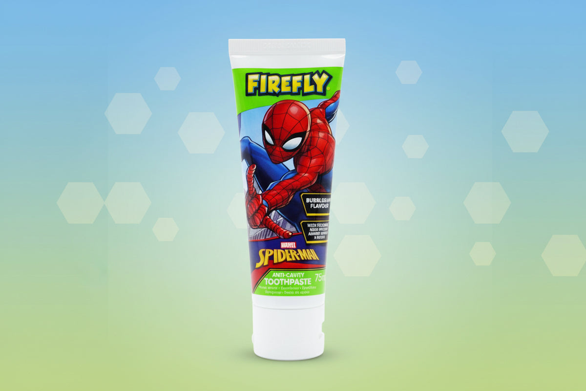 FIREFLY SPIDERMAN TOOTHPASTE 75ML.