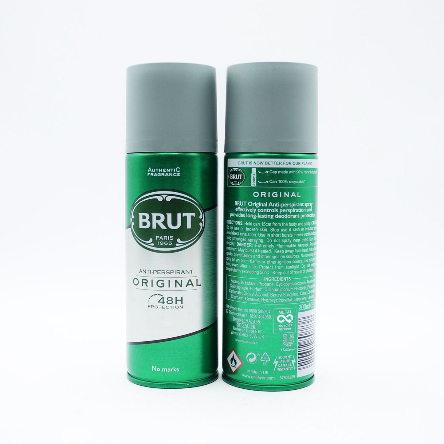 BRUT ANTI-PERSPIRANT ORIGINAL 200ML.