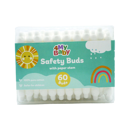 FOR MY BABY SAFETY COTTON BUDS PAPER STEM 60S