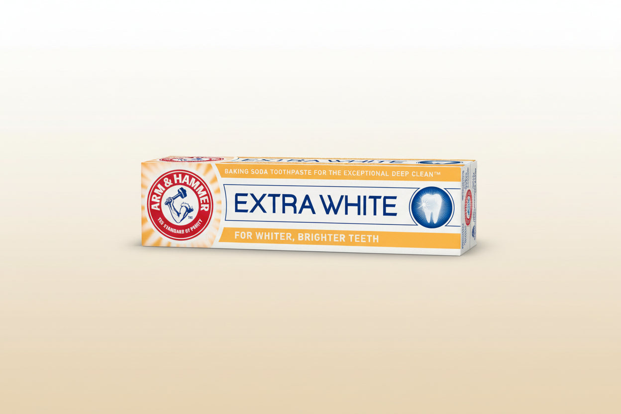 ARM & HAMMER TOOTHPASTE EXTRA WHITE 125GM