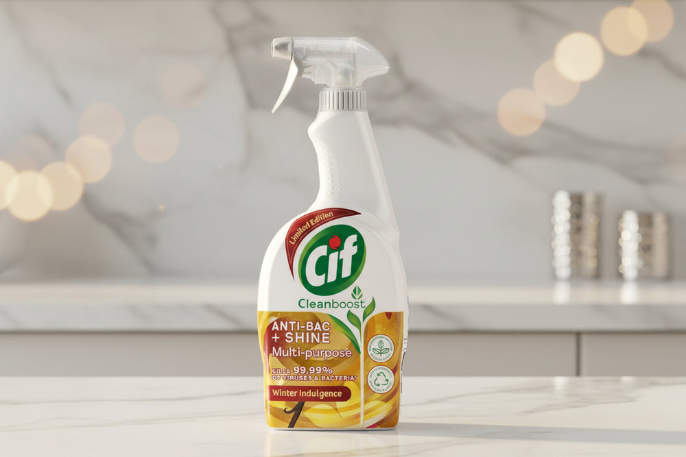 CIF SPRAY POWER & SHINE WINTER INDULGENCE 700ML.