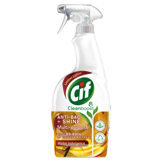 CIF SPRAY POWER & SHINE WINTER INDULGENCE 700ML.