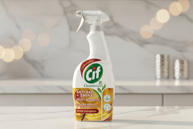 CIF SPRAY POWER & SHINE WINTER INDULGENCE 700ML.
