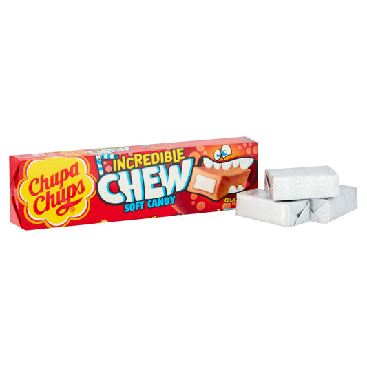 CHUPA CHUPS INCREDIBLE CHEW COLA FLAVOUR 45G