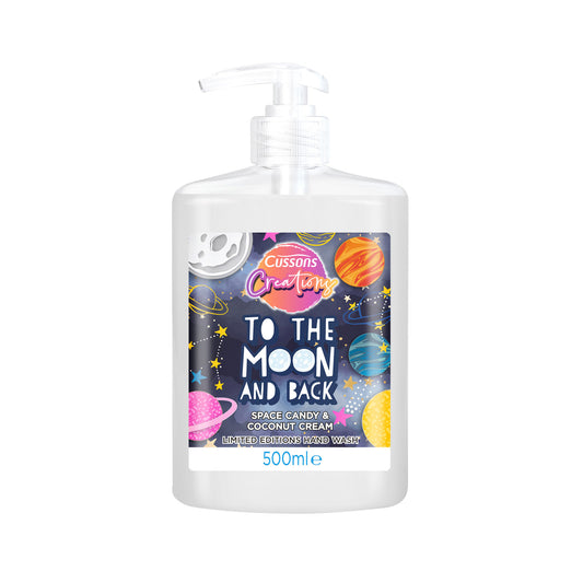 CUSSONS CREATIONS ANTIBAC HANDWASH MOON & BACK 500ML.