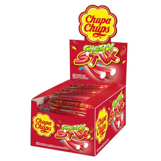 CHUPA CHUPS CHERRY STIX 10GM