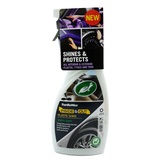 TURTLE WAX INSIDE & OUT SPRAY 500ML.