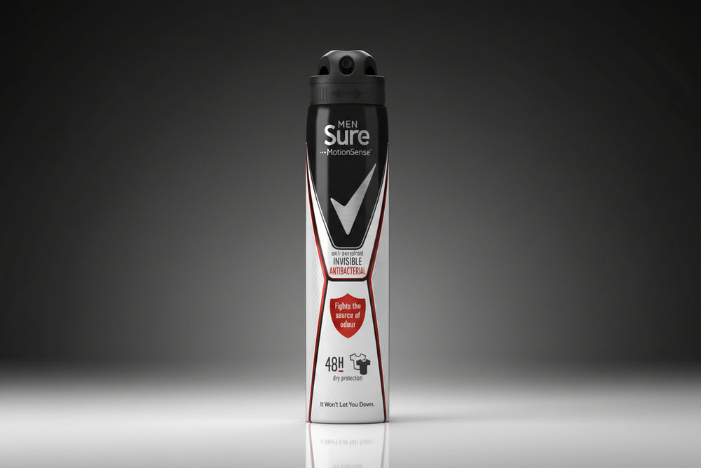 Sure Anti-Perspirant Invisible Antibacterial 250ml