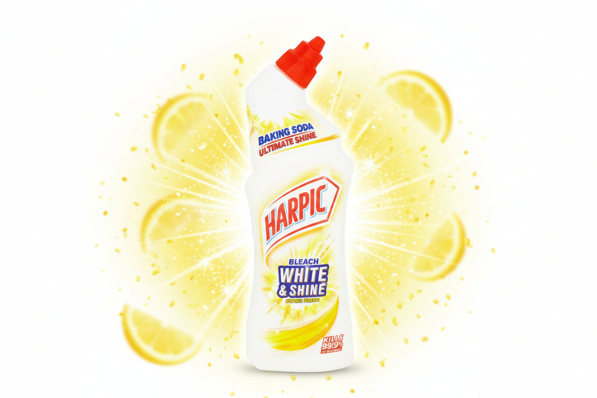 HARPIC BLEACH WHITE & SHINE CITRUS 750ML