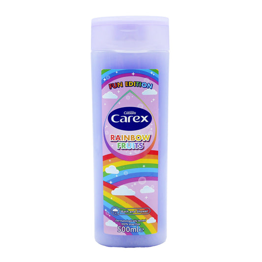 CAREX SHOWER GEL RAINBOW FRUITS 500ML.