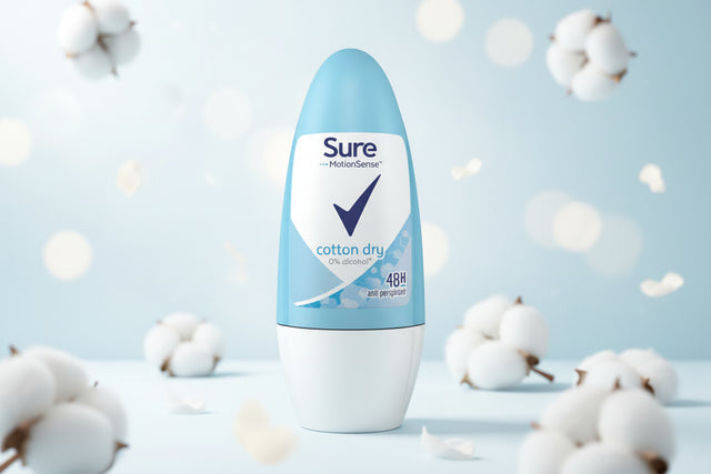 Sure Roll on Deodorant Cotton Dry Women 50ml.