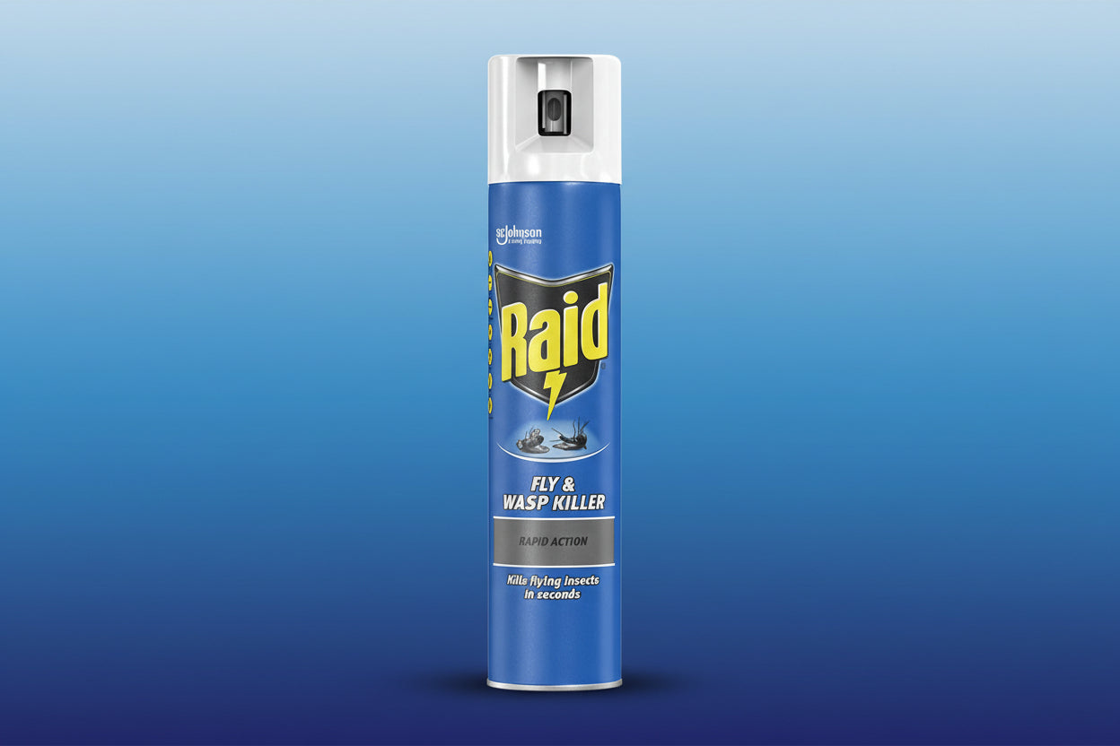 RAID FLY/WASP KILL SPRAY 300ML