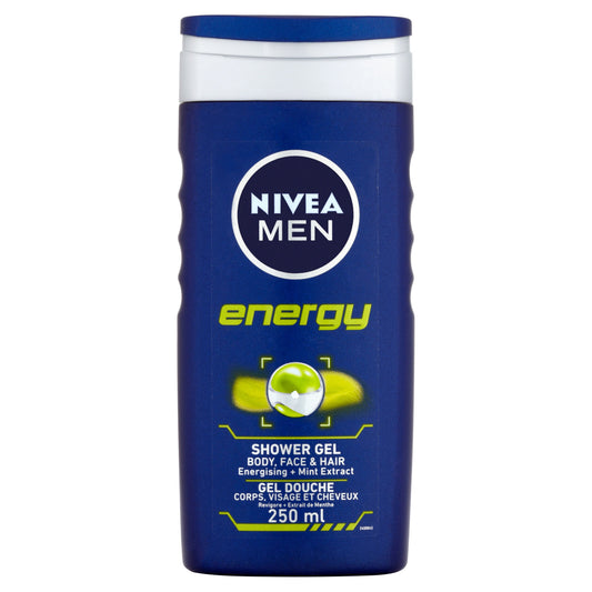 NIVEA MEN SHOWER GEL ENERGY 250ML