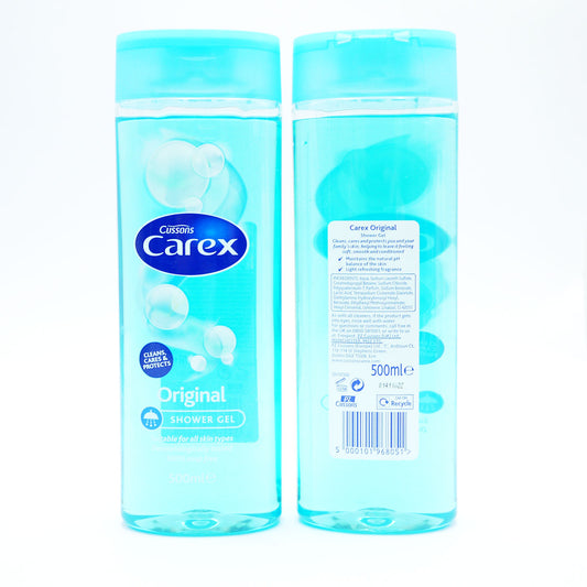 CAREX SHOWER GEL ORIGINAL 500ML.