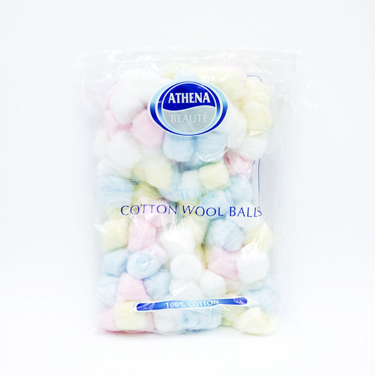 ATHENA COTTON BALLS COLOURED 100'S