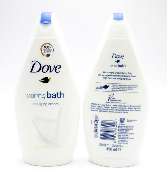 DOVE CREAM BATH INDULGING CREAM 450ML.