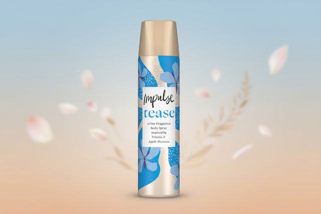 Impulse Body Spray Tease 75ml – Flirty Feminine Fragrance