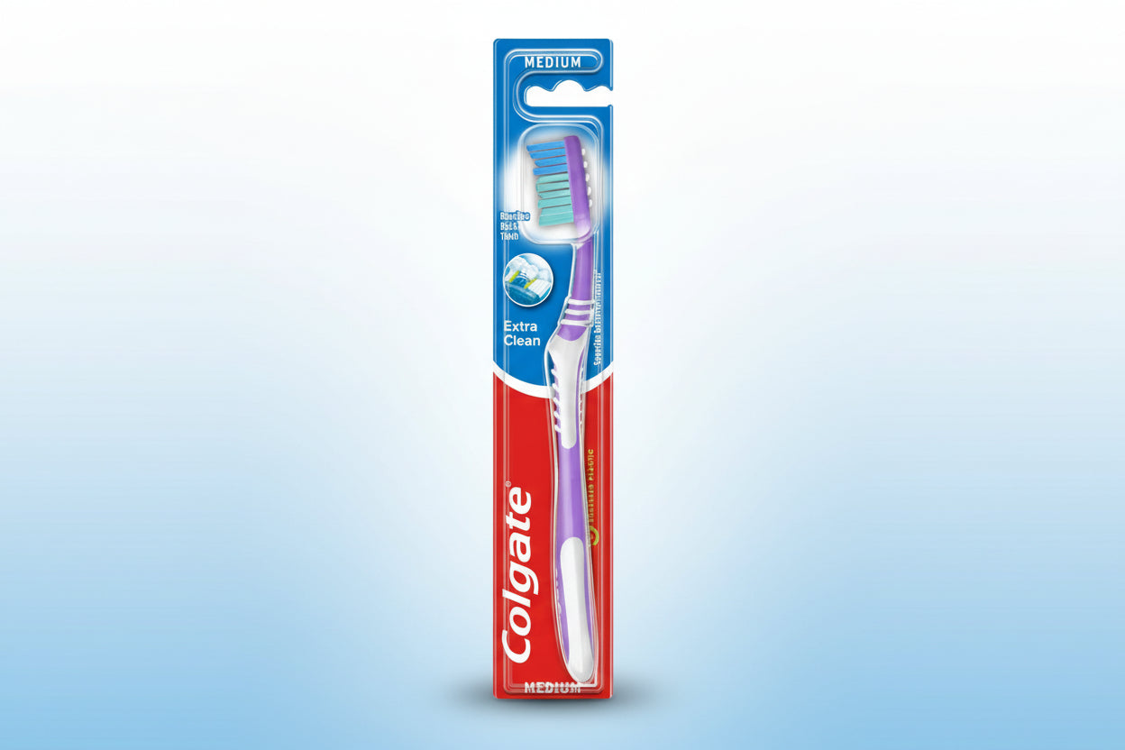COLGATE TOOTHBRUSH EXTRA CLEAN