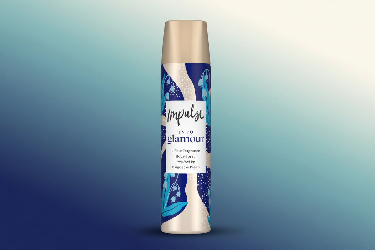 IMPULSE BODY SPRAY INTO GLAMOUR 75ML