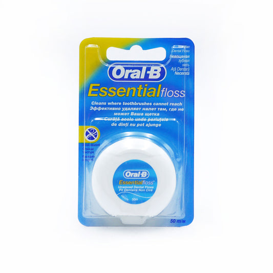 ORAL B ESSENTIAL FLOSS NON WAX REGULAR 50MTR