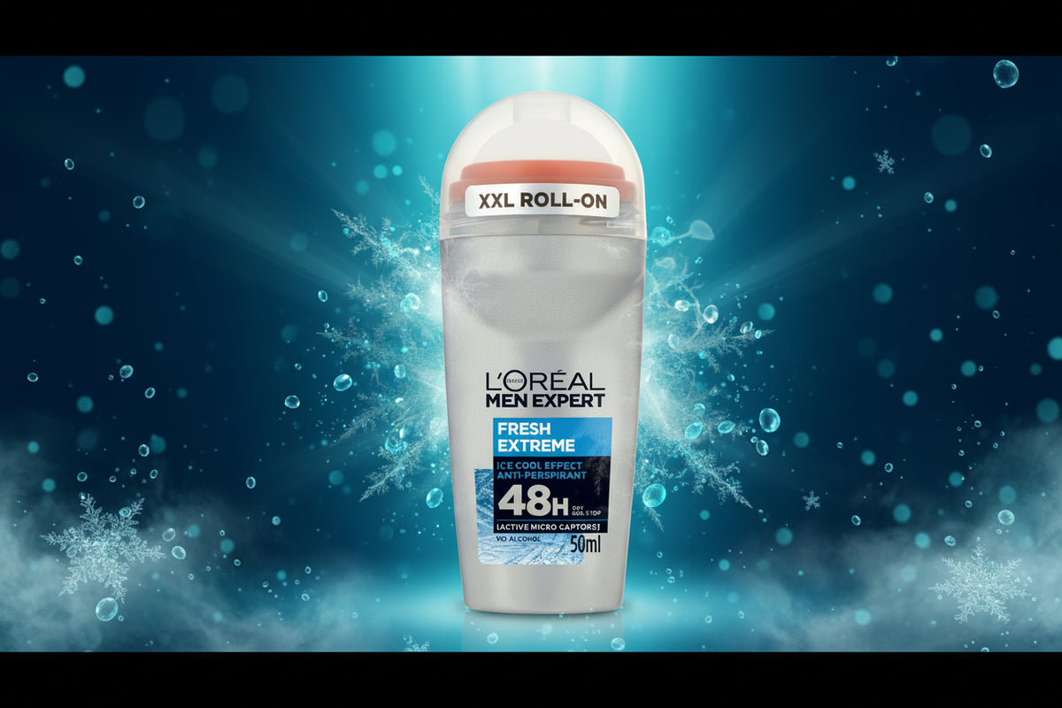 LOréal Men Expert Fresh Extreme Roll-On Deodorant 50ml | Imported from UK 🇬🇧