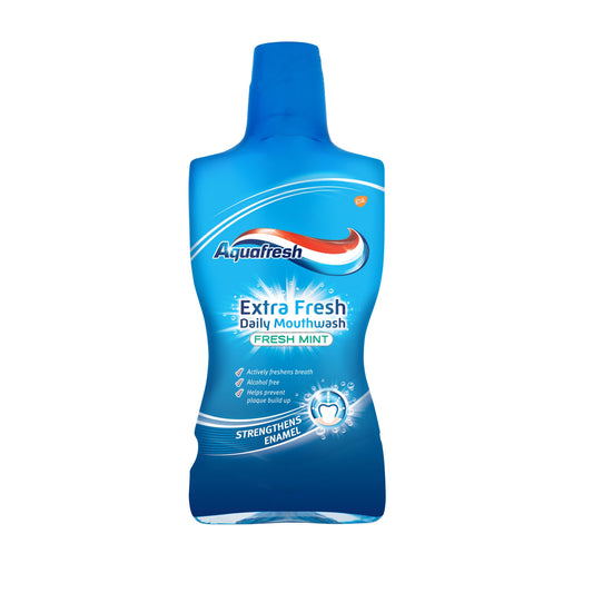 AQUAFRESH MOUTHWASH FRESH MINT 500ml.