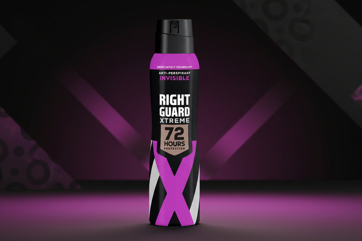 RIGHT GUARD A/P DEODORANT XTREME INVISIBLE WOMEN 150ML