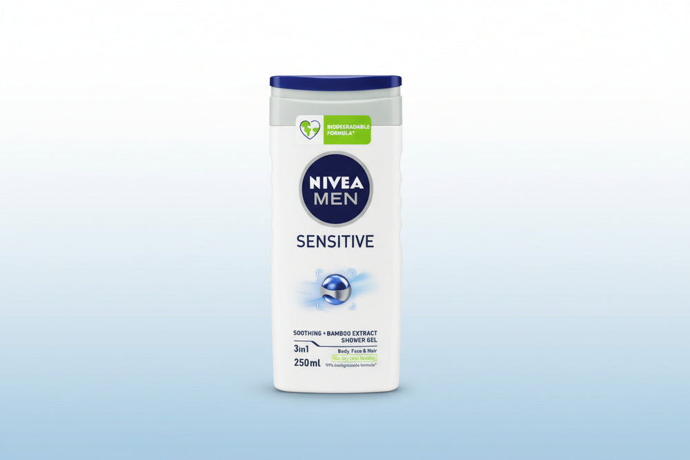 Nivea 50ML Men Shower Gel Sensitive 250ml