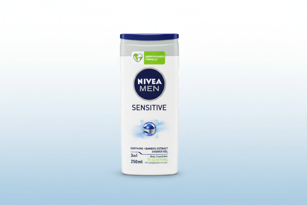 NIVEA MEN SHOWER GEL SENSITIVE 250ML