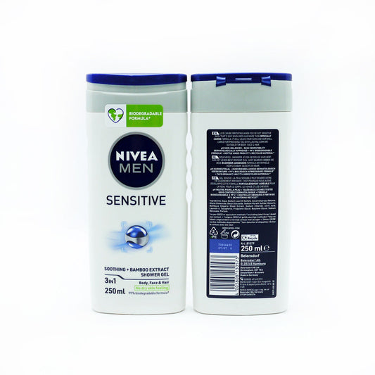 NIVEA MEN SHOWER GEL SENSITIVE 250ML