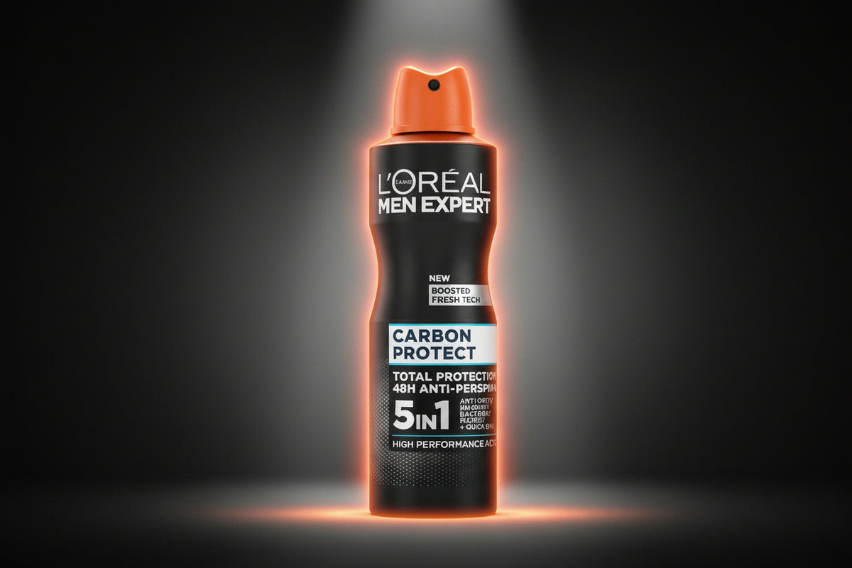 LOréal Men Expert Carbon Protect 5-in-1 Anti-Perspirant 150ml | Imported from UK 🇬🇧