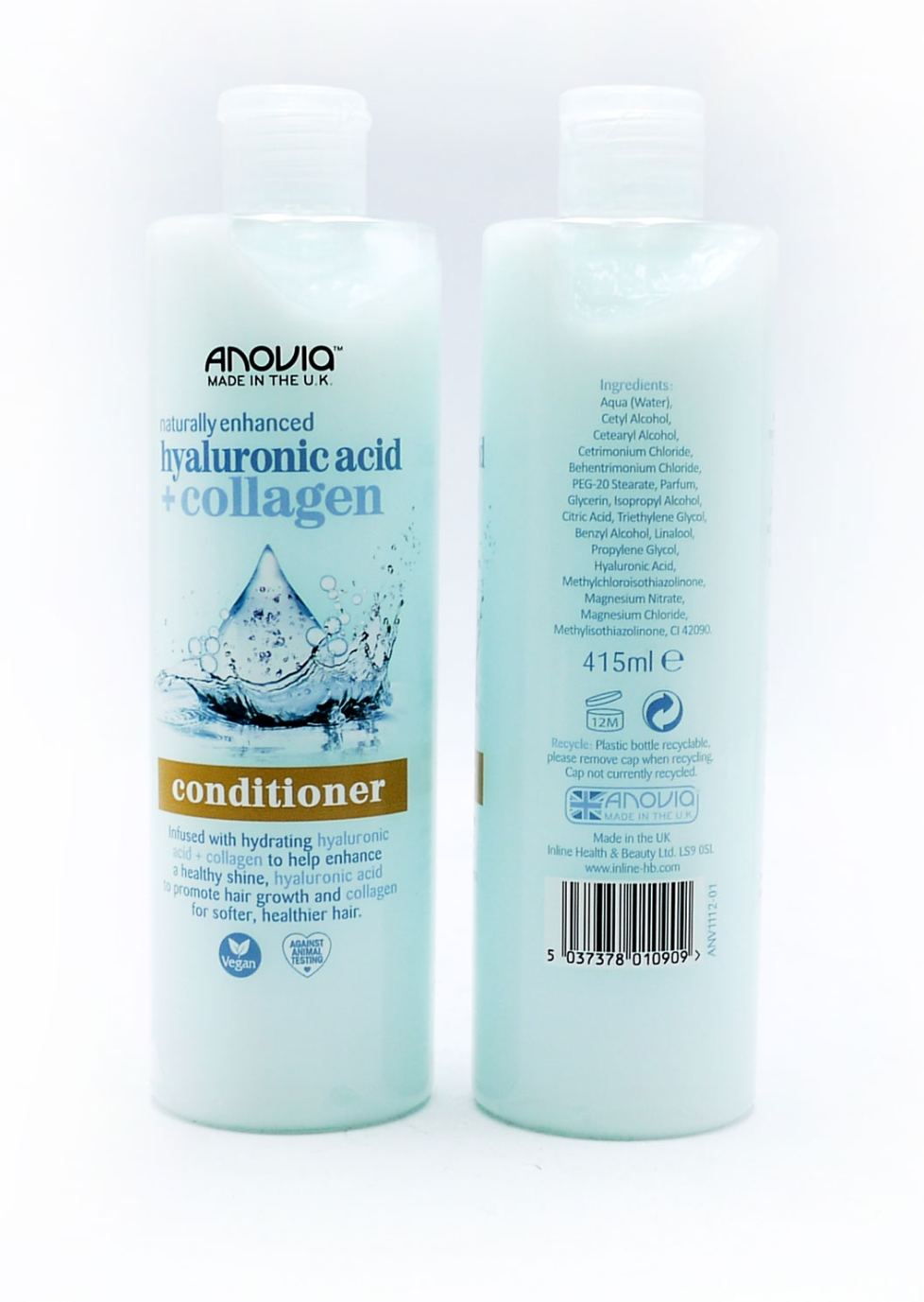 ANOVIA CONDITIONER HYALURONIC ACID & COLLAGEN 415ML.