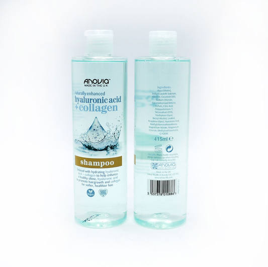 ANOVIA SHAMPOO HYALURONIC ACID & COLLAGEN 415ML.