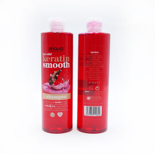 ANOVIA SHAMPOO KERATIN SMOOTH 415ML.