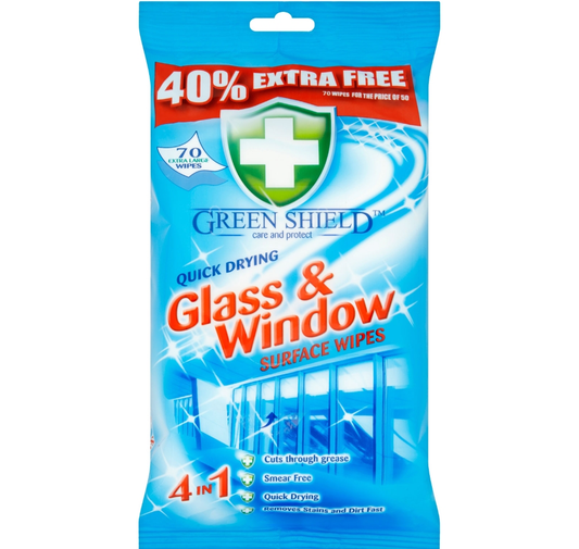 GREENSHIELD WIPE GLASS & WINDOW 09/26 70's.