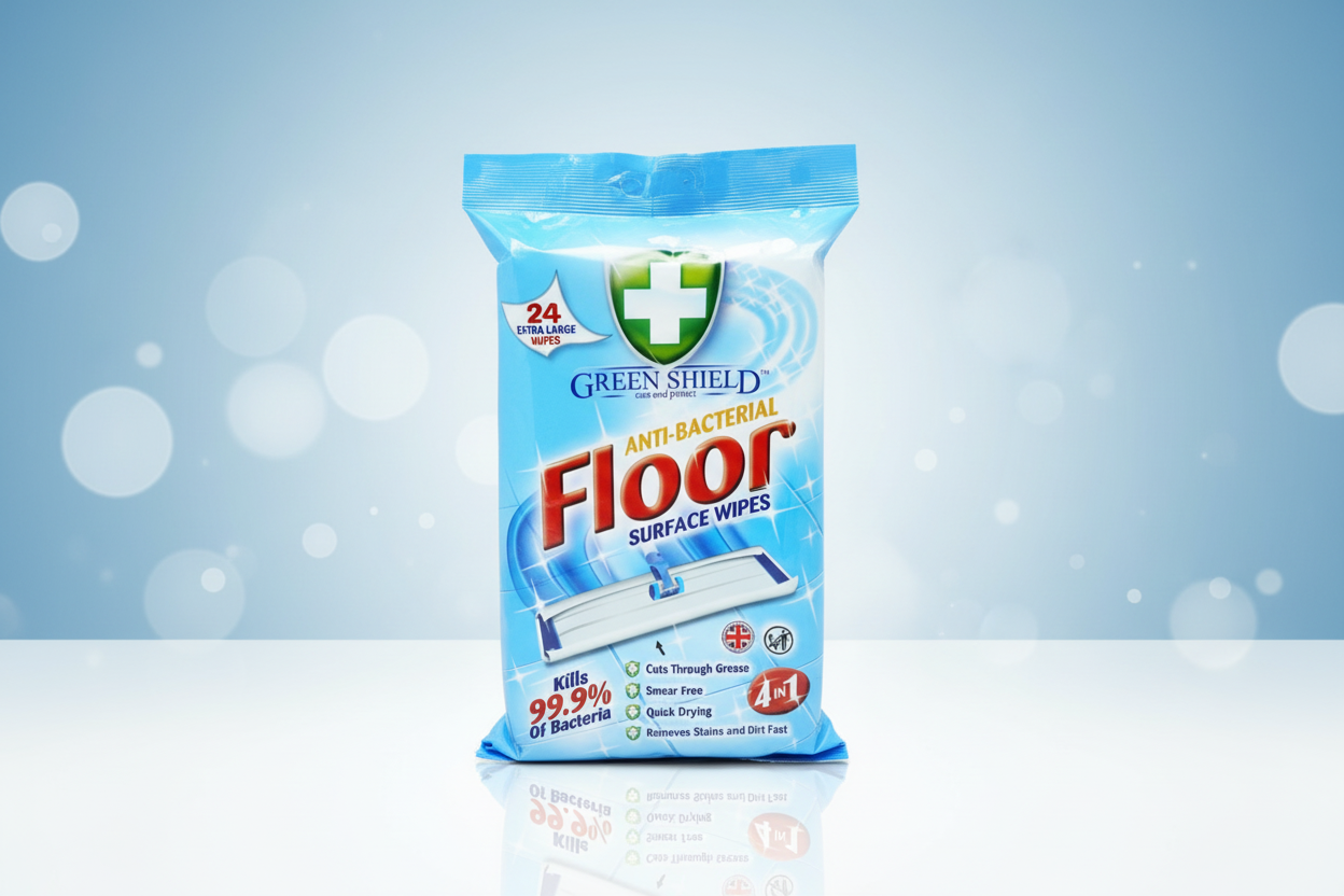 GREENSHIELD WIPE ANTIBAC FLOOR 24's