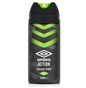 UMBRO BODY SPRAY ACTION GREEN. 150ml.