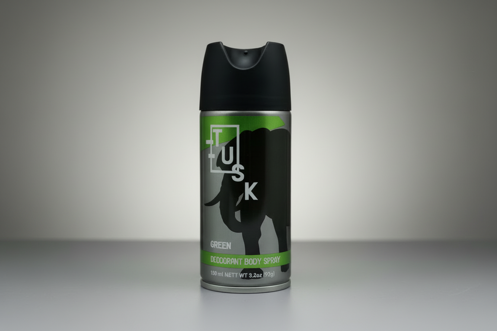 Tusk Body Spray Green 150ml
