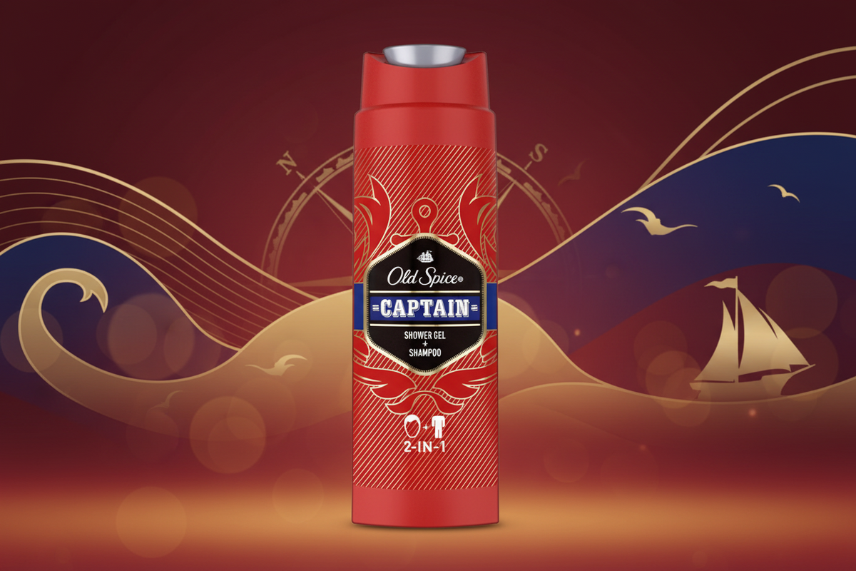 Old Spice Shower Gel & Shampoo Captain 250ml