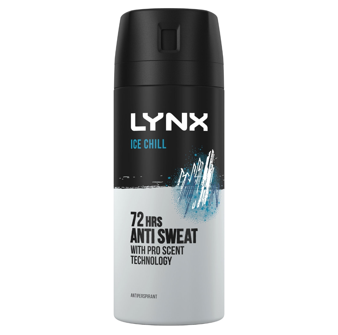 Lynx Ice Chill Anti-Perspirant Spray 150ml | 100% Original, Imported from UK 🇬🇧