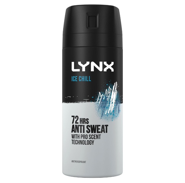 Lynx Ice Chill Anti-Perspirant Spray 150ml | 100% Original, Imported from UK 🇬🇧